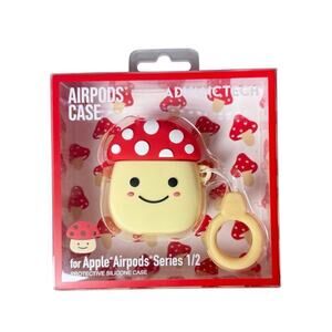 AdvancTech AirPod Series 1/2 Case Silicone Protective Case Mushroom Cartoon